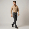 Gravity Men Dress Shirt Beige