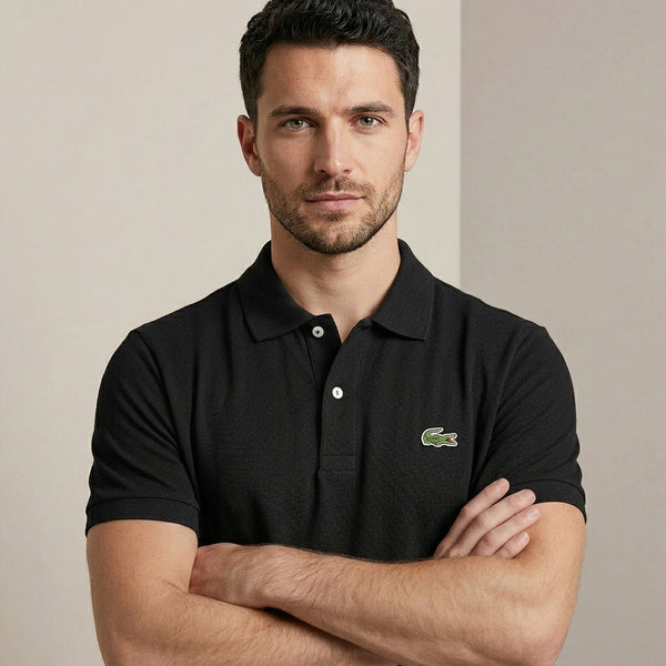 Gravity Black Polo T-Shirt