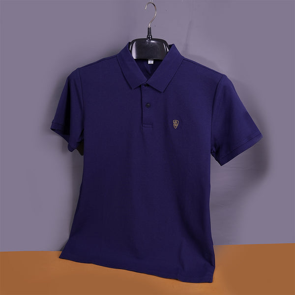 Gravity Royal Blue Polo T-Shirt