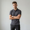 Gravity Dark Grey Polo T-Shirt