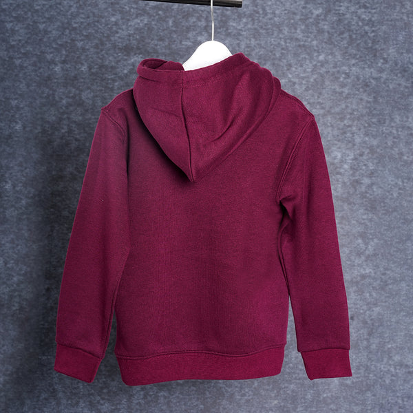 Boys Maroon Hoodie