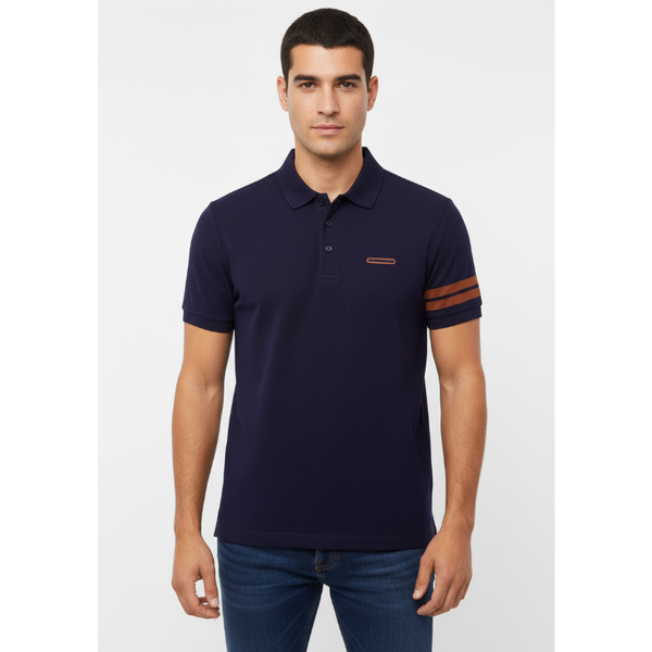 Gravity Blue Polo T-Shirt