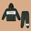 Boys Track Suit Olive