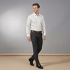 Gravity Men Dress Shirt White
