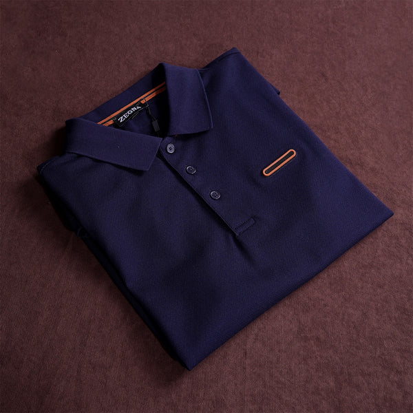 Gravity Blue Polo T-Shirt