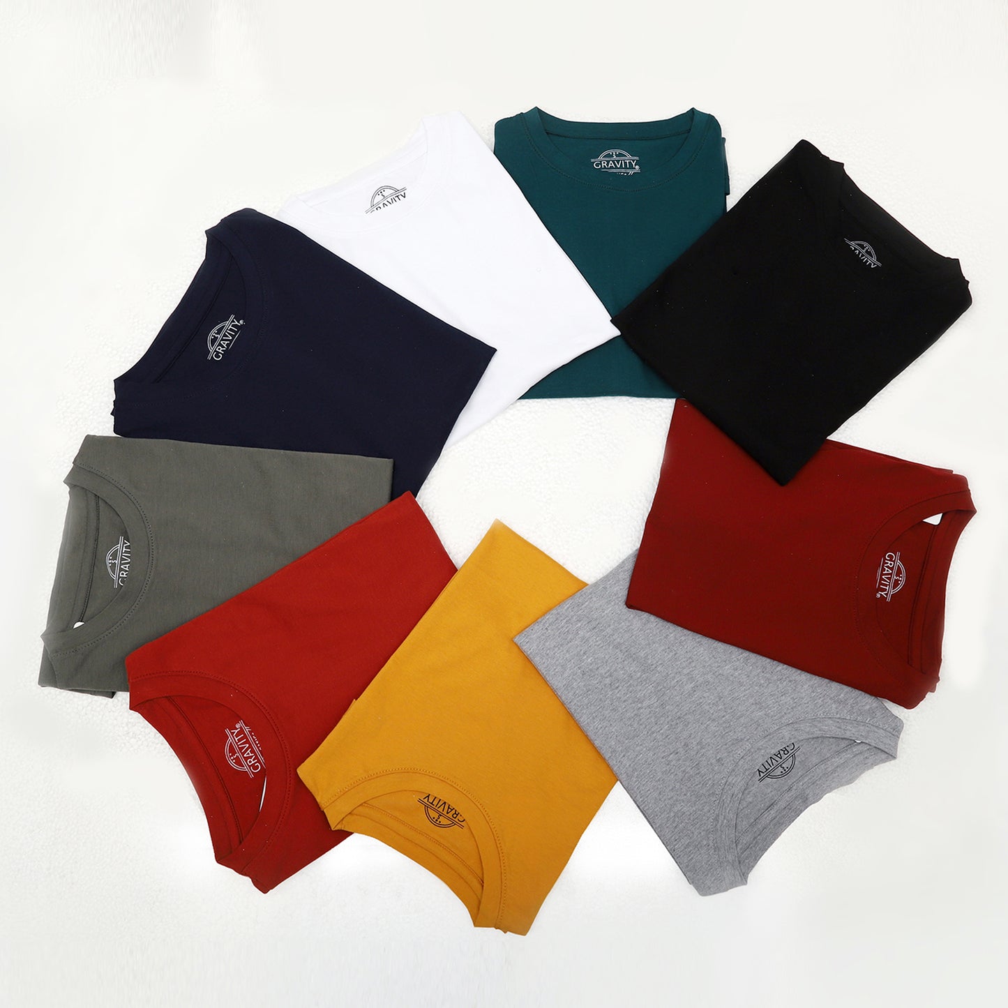 GRAVITY Basic Round Neck