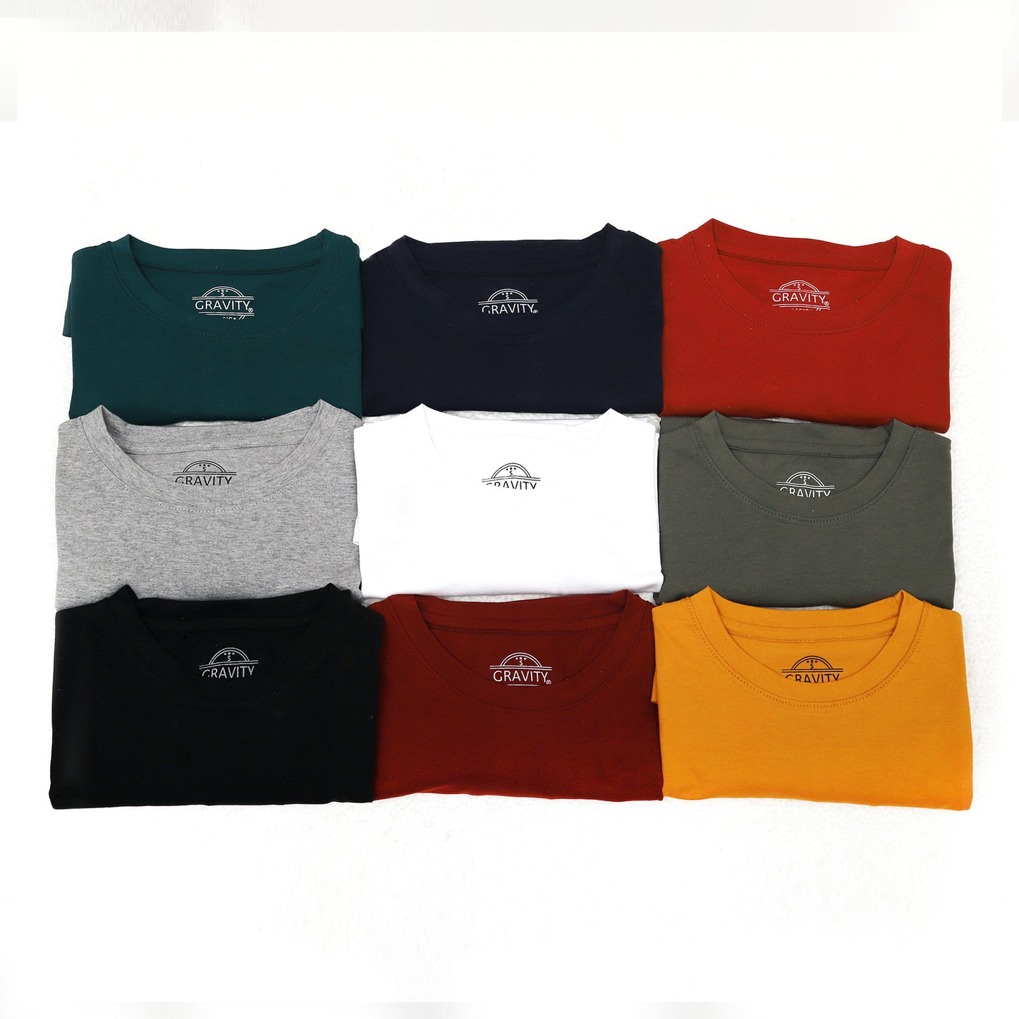 GRAVITY Basic Round Neck