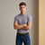 Gravity Grey Polo T-Shirt