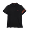Gravity Black Polo T-Shirt
