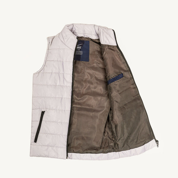 Boys Jacket Sleeveless Off White