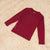 Boys Maroon Full Sleeves T-Shirt