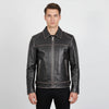 Men Black Leather Jacket