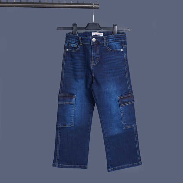 Girls Dark Blue Jeans
