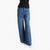 Women's Wide Leg Blue Jeans