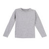 Boys Grey Full Sleeves T-Shirt
