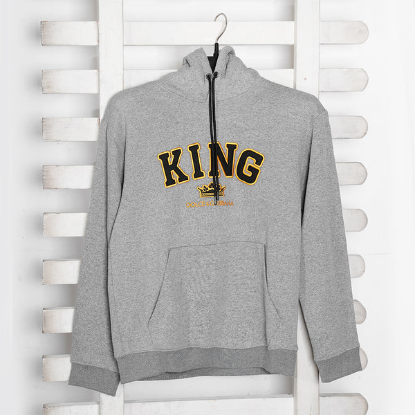 Men Grey Hoodie