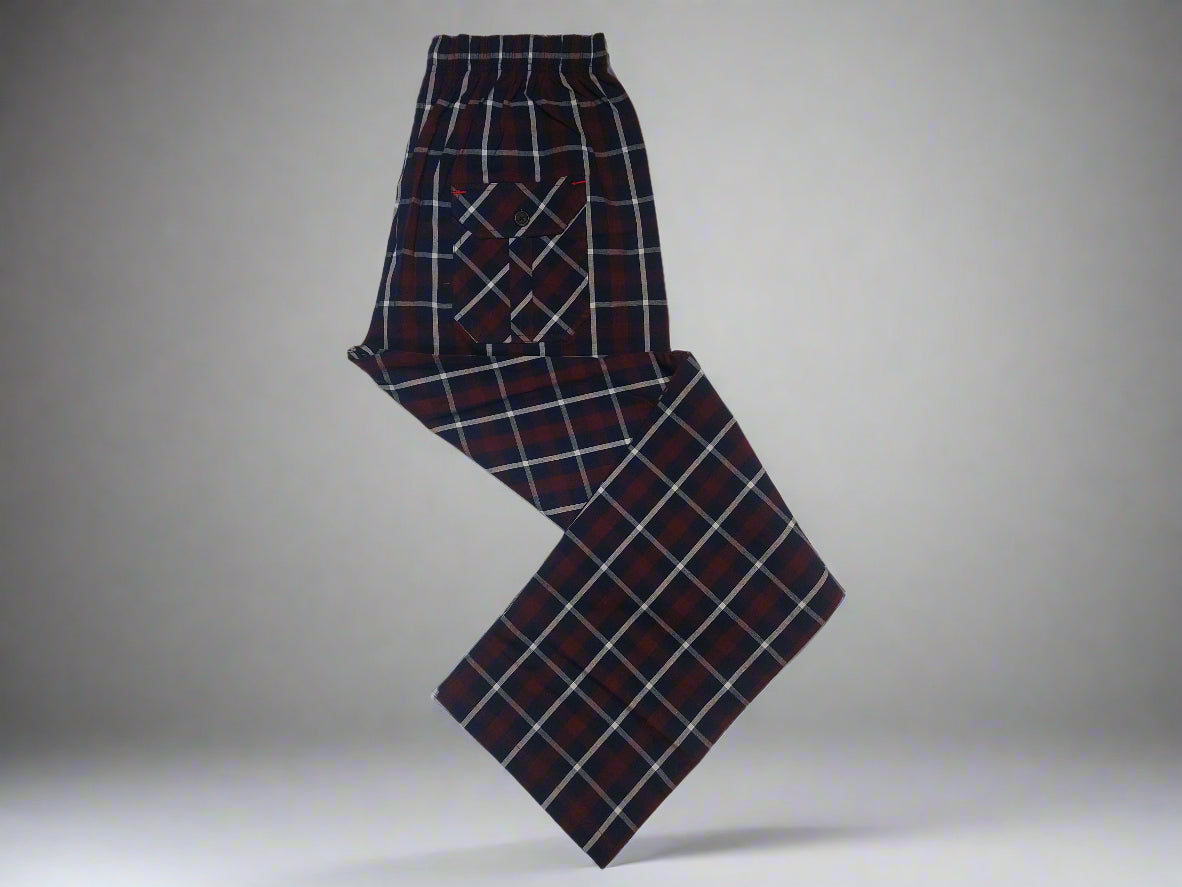 Men Check Trouser