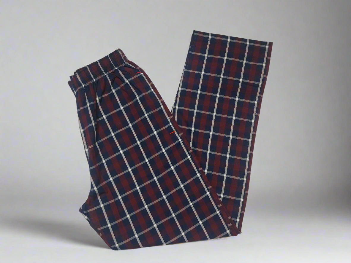Men Check Trouser