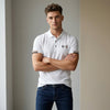 Gravity White Polo T-Shirt
