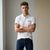 Gravity White Polo T-Shirt