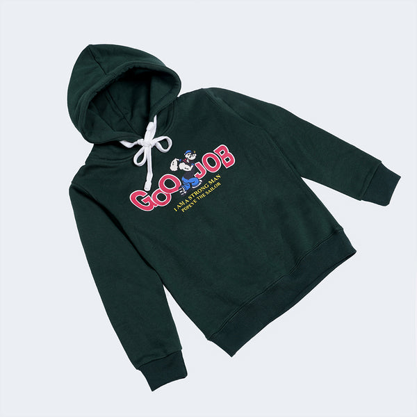 Boys Green Hoodie