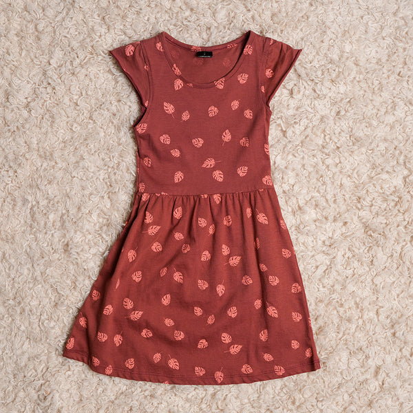 Girls Red Frock