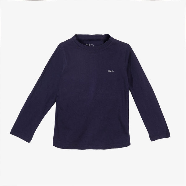 Boys Blue Full Sleeves T-Shirt