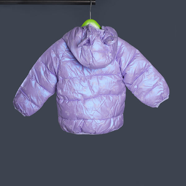 Purple Shinning Hoodie Jacket