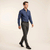 Gravity Men Dress Shirt Blue