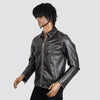 Men Black Leather Jacket