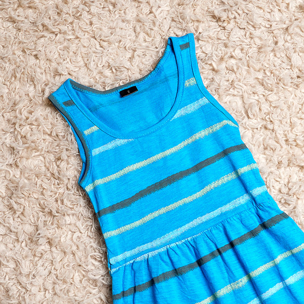 Girls Sky Blue Frock