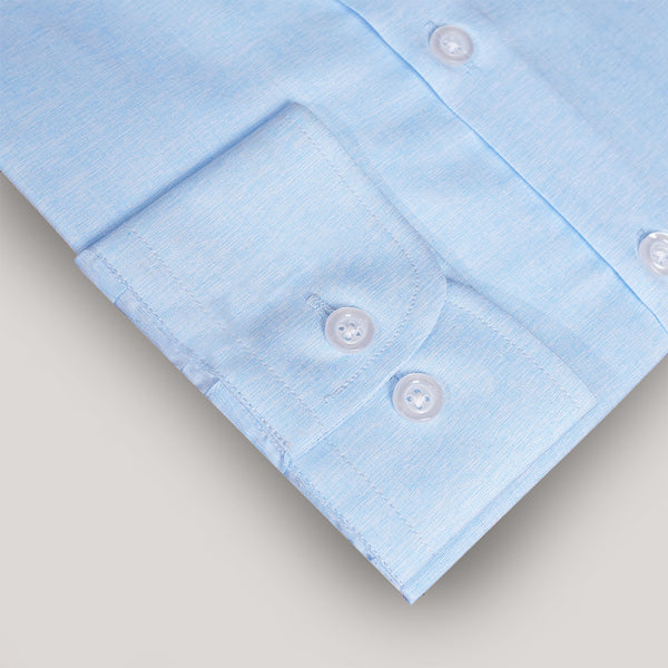 Gravity Men Dress Shirt Sky Blue