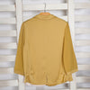 Mustard & Off White Two Tone Casual Top