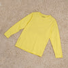 Boys Yellow Full Sleeves T-Shirt