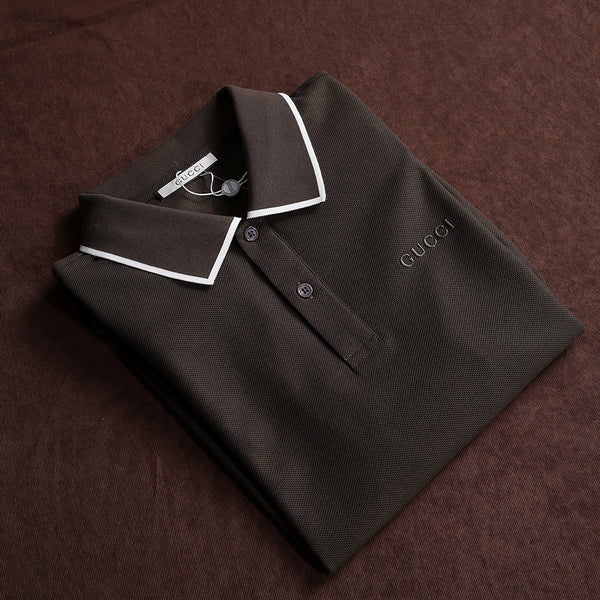 Gravity Brown Polo T-Shirt