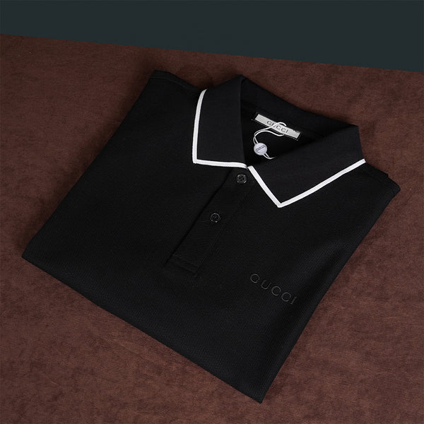 Gravity Black Polo T-Shirt