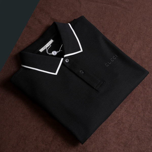 Gravity Black Polo T-Shirt