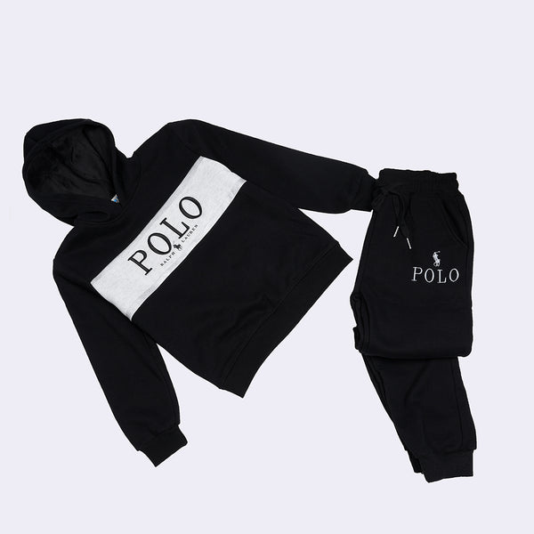 Boys Track Suit Black