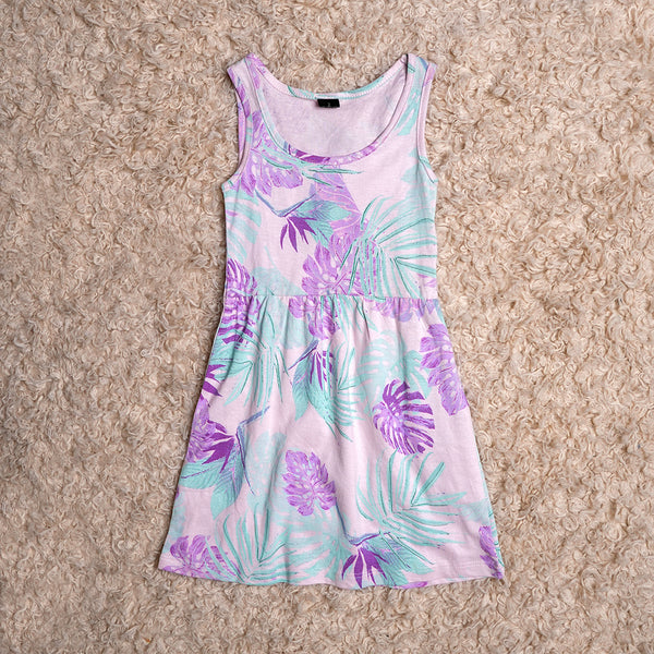 Girls Light Purple Frock