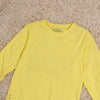 Boys Yellow Full Sleeves T-Shirt