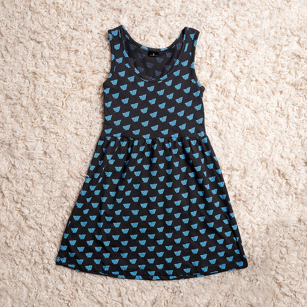Girls Black Frock