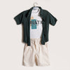 Boys Double Shirt & Short Set