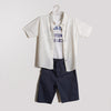 Boys Double Shirt & Short Set