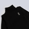 Black High neck Sweatshirt