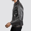 Men Black Leather Jacket