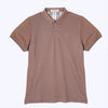 Gravity Men's Light Brown Polo T-Shirt