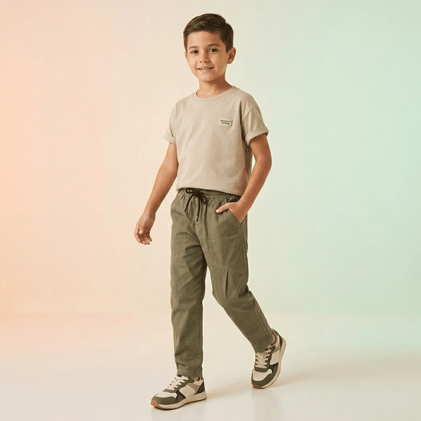 Boys Light Green Trouser