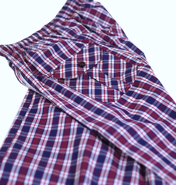 Men Check Trouser
