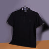 Gravity Black Polo T-Shirt