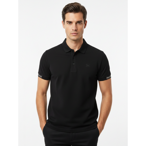 Gravity Black Polo T-Shirt